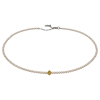 Feengleich Perlencollier White Pearl mit Traube aus...