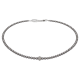 Feengleich Perlencollier Light Grey mitTraubel aus 925er Sterlingsilber