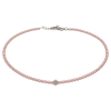 Feengleich Perlencollier Rosaline Traube aus 925er...